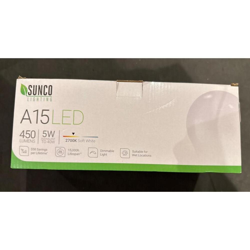 Sunco A15 LED 450 Lumens 5W Set of 9